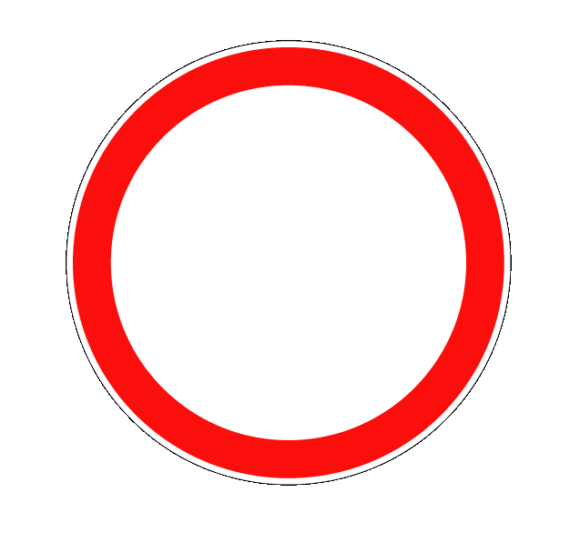 Купить дорожный знак 3.2 — Движение запрещено