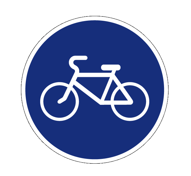 Купить дорожный знак 4.4.1 — Велосипедная дорожка