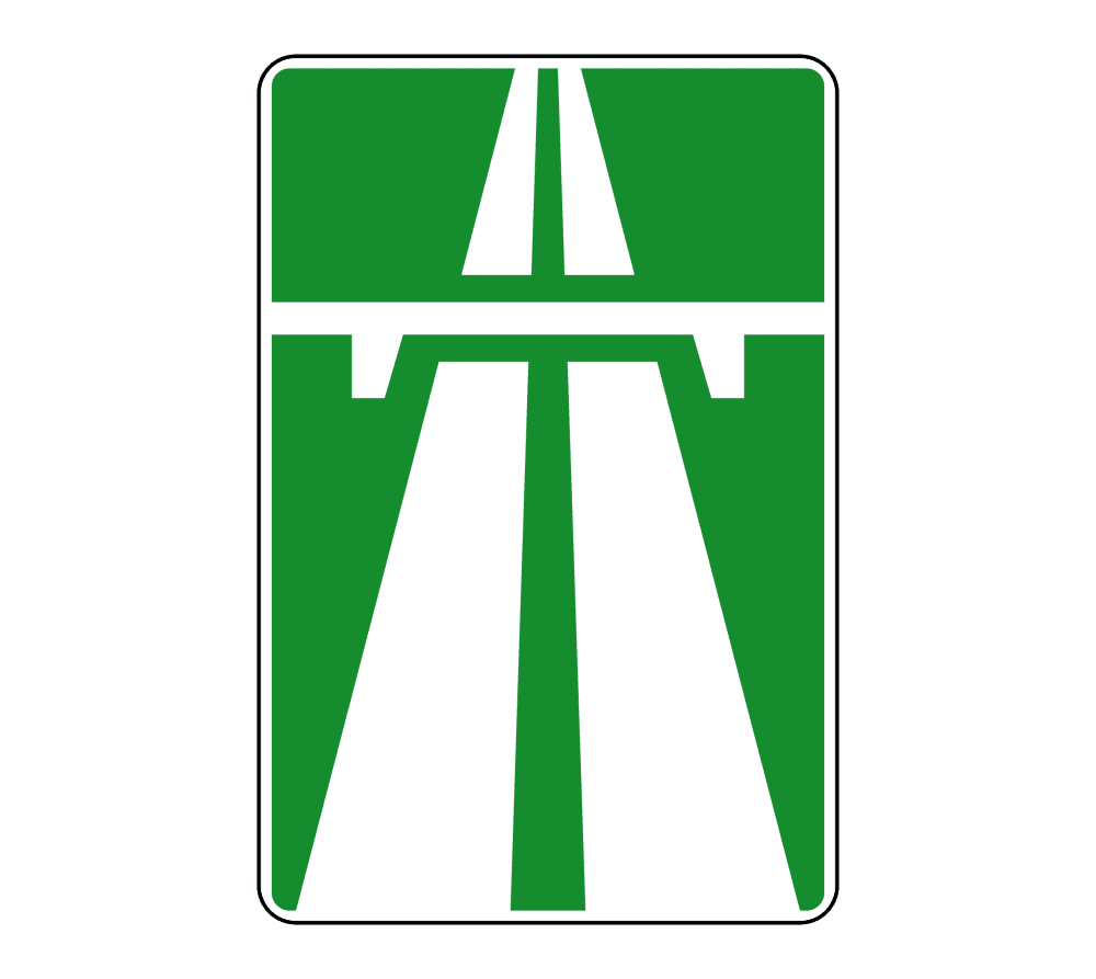 Дорожный знак 5.1 Автомагистраль
