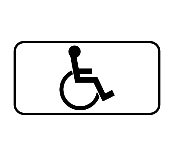 Купить дорожный знак 8.17 — Инвалиды